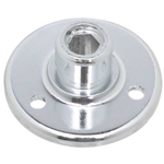 Atlas Sound AD-12B, Surface Mount Male Mic Flange 5/8 inch-27 Thread