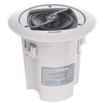 Atlas Sound FAP40T, 4" In Ceiling Speaker with 16-Watt 70/100V Transformer and Ported Enclosure