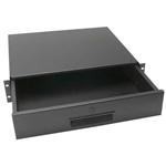 Atlas Sound SD2-14, Storage Drawer - Recessed 2RU w/ 14 inch Extension