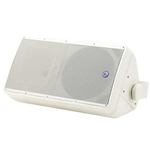 Atlas Sound SM82T-WH, 8" 2-Way All Weather Speaker with 60-Watt 70V/100V Transformer - White