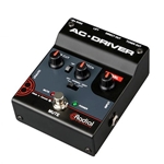 Radial AC Driver, Acoustic instrument preamp w/low cut and notch filter, built-in Radial DI