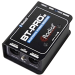 Radial BT-Pro V2, BlueTooth wireless receiver with balanced stereo DI outputs