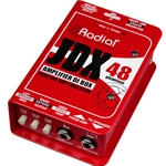 Radial JDX-48, Guitar amp DI with speaker emulation & reactive load, phantom powered