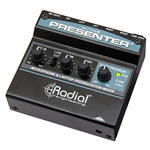 Radial Presenter, Presentation mixer with Mic preamp, 3.5mm stereo input and USB