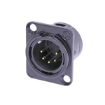 Neutrik NC5MD-L-BAG-1, 5-Pin Male Receptacle D-Size.