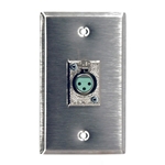 Rapco-Horizon SP-1DFS Single XLR Female Wall/Floor Plate