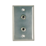 Rapco-Horizon SP-211 Dual 1/4" Wall/Floor Plate