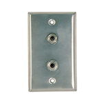 Rapco-Horizon SP-211 Dual 1/4" Wall/Floor Plate