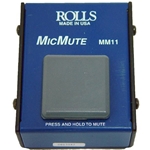 Rolls MM11 Mic Mute Professional Microphone Muting Switch
