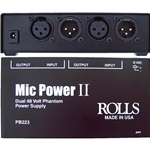 Rolls PB223, 2 CH Phantom Power Adapter