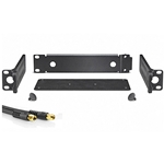 Sennheiser GA 4, 505977, Rack mounting kit for EM D1 and SL DW rack receiver, includes antenna front mounting