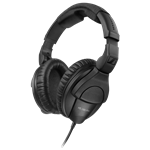 Sennheiser HD 280 PRO, 506845, Closed, around-the-ear collapsible professional monitoring headphones, black