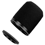 Shure A57AWS, Black Locking Foam Windscreen for BETA 57 and BETA 57A