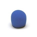 Shure A58WS-BLU, Blue Foam Windscreen for All Shure Ball Type Microphones