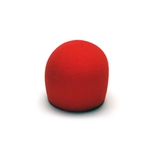 Shure A58WS-RED, Red Foam Windscreen for All Shure Ball Type Microphones