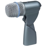 Shure BETA 56A, Supercardioid Swivel-Mount Dynamic Microphone