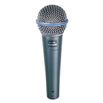 Shure BETA 58A, Supercardioid Dynamic with High Output Neodymium Element