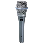 Shure BETA87A, Supercardioid Condenser, for Handheld Vocal Applications