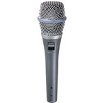 Shure BETA87C, Cardioid Condenser, for Handheld Vocal Applications