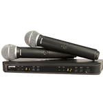 Shure BLX288/PG58-H10, Dual Vocal System