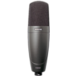 Shure KSM32/CG, Cardioid Studio Condenser MicrophoneStage Model (Charcoal Gray)