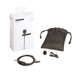 Shure MVL/A, MVL Omnidirectional Condenser Lavalier Microphone