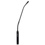 Shure MX418S/C, Cardioid-18" Gooseneck Condenser Microphone, Attached Preamp with XLR,