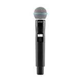 Shure QLXD2/B58=-G50, Handheld Transmitter with Beta58A Microphone