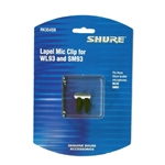 Shure RK354SB, Black Single Mount Tie-Clips for SM93 and WL93 (Contains Two)