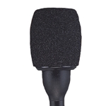 Shure RK412WS, Black Snap-Fit Windscreens for MX412- and MX418- (Contains Four)