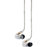 Shure SE215-CL, Sound Isolating Earphones with Dynamic MicroDriver and Detachable Cable (Clear)