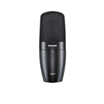 Shure SM27-SC, Cardiod Side-Address Condenser Microphone, includes Velveteen Pouch and Shock Mount