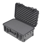 SKB 3i-2011-7B-C, 20 1/2" x 11 1/2" x 7 1/2" w/wheels and cubed foam