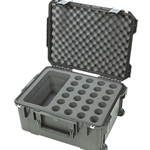 SKB 3i-2015-MC24, iSeries Injection Molded Case w/Foam for 24 mics
