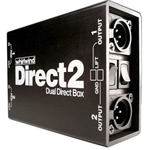 Whirlwind DIRECT2, Direct Box, 2-channel