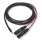 Whirlwind MST2XM010US, Y-Cable - 1/8" TRS male to (2) XLRM, 10'