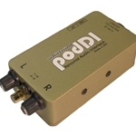 Whirlwind PODDI, Direct Box, unbalanced 3.5mm TRS, dual RCA inputs,
