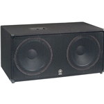 Yamaha SW218V, Carpeted Dual 18" Passive Subwoofer