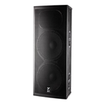Yorkville EF215P, 1200 watts - powered - Dual 15" & 3 HF Dedicated FOH Cabinet