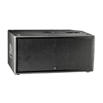 Yorkville PSA2S, 4800 watts peak - powered - dual 15-inch active bass reflex subwoofer