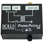 Rolls PI9, Phone Patch RJ11 to RCA or 1/8" mini