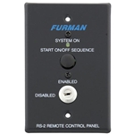 Furman Pro RS-2, System Control Panel, Momentary Key Switch