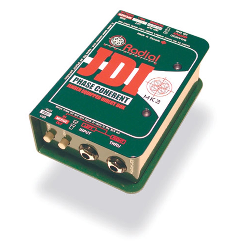 SE Systems Radial JDI, Passive DI for acoustic guitar, bass and