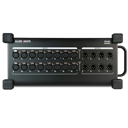 Allen & Heath DX168, 16in x 8out Stage Box with dLive 96kHz mic preamps, 96kHz