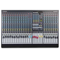 Allen & Heath GL2400-24, 24 mic/line + 2 stereo mixer, 6 aux sends, 4 band dual swept mid EQ,