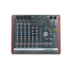 Allen & Heath ZED10, 4 Mic/Line 2 with Active DI, 3 stereo line inputs, 3 band swept mid EQ