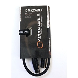 American DJ AC3PDMX3, 3', 3 PIN XLR DMX CABLE.