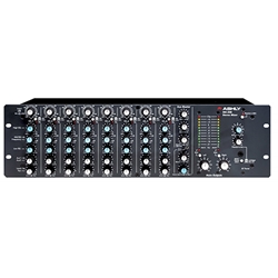 Ashly MX-508, Analog Mixer 8 Input Stereo with EQ & Sends, 3U