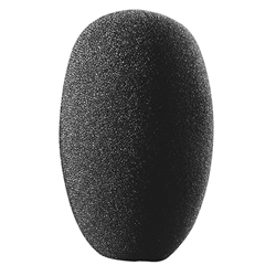 Audio-Technica AT8136, Egg-shaped foam windscreen