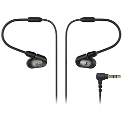 Audio-Technica ATH-E50, In-Ear Monitor Headphones, flexible memory cable